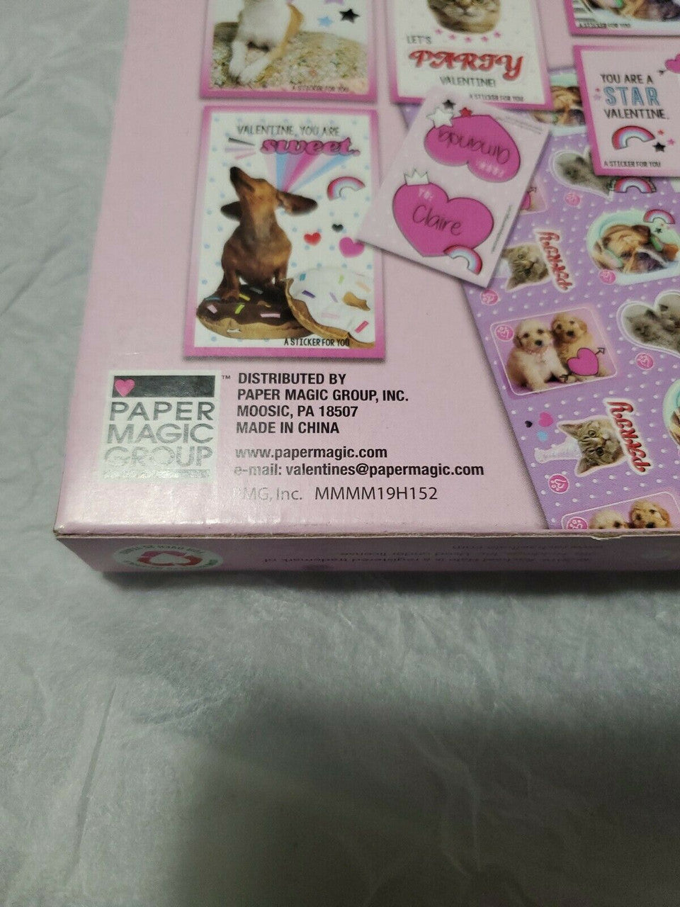 Rachaelhale Cute 32 Count Valentines Cards With 32 stickers