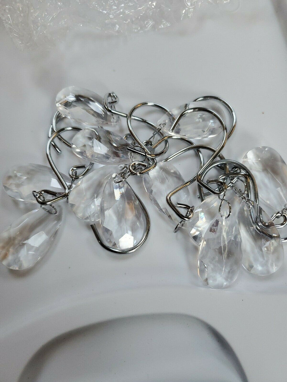 Set Of 12 Diamond Shape Shower Hooks Cute unbranded