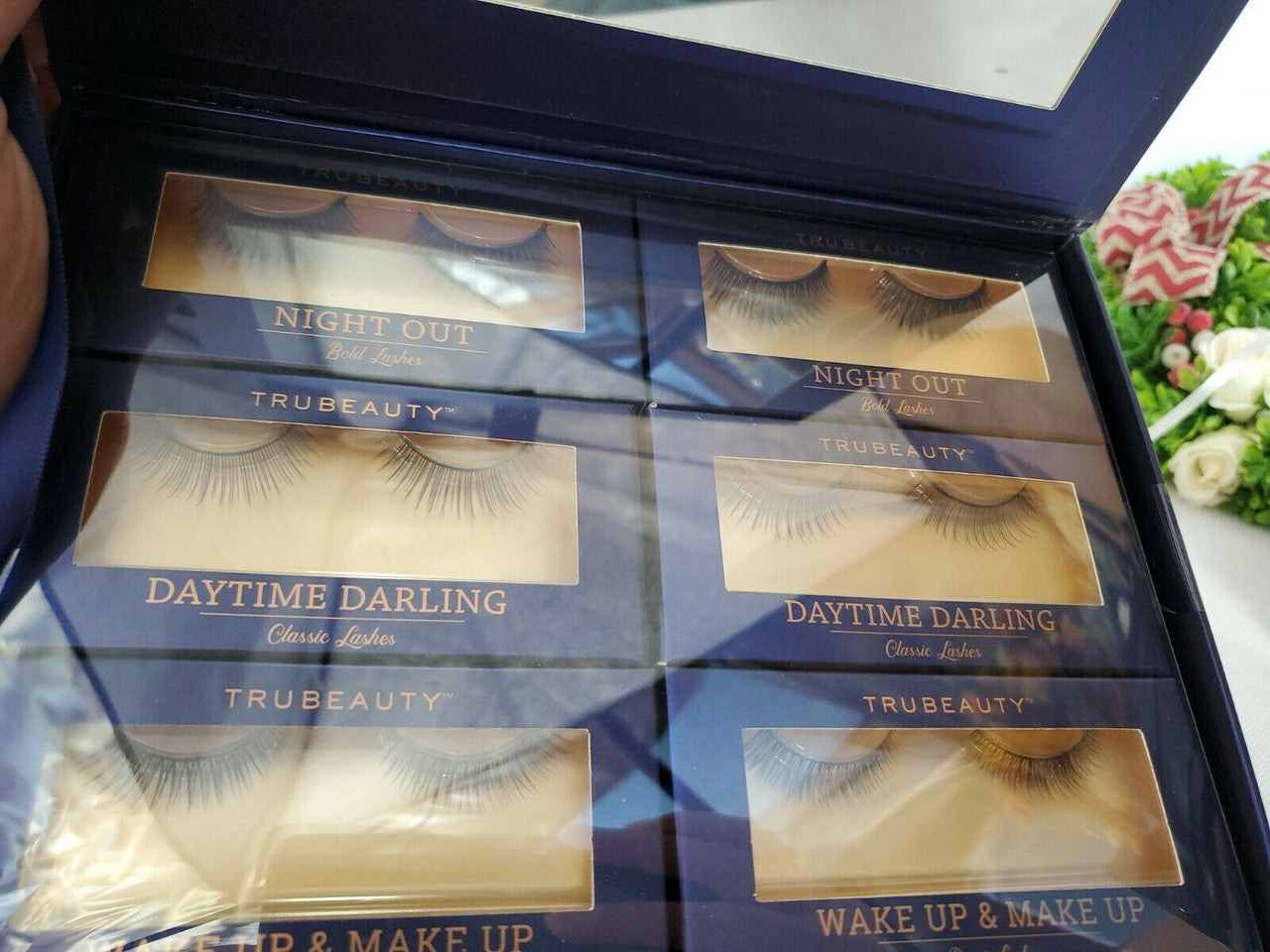 Limited edition boxed set of 10 luxury false eyelashes with mixed styles for natural and glam looks