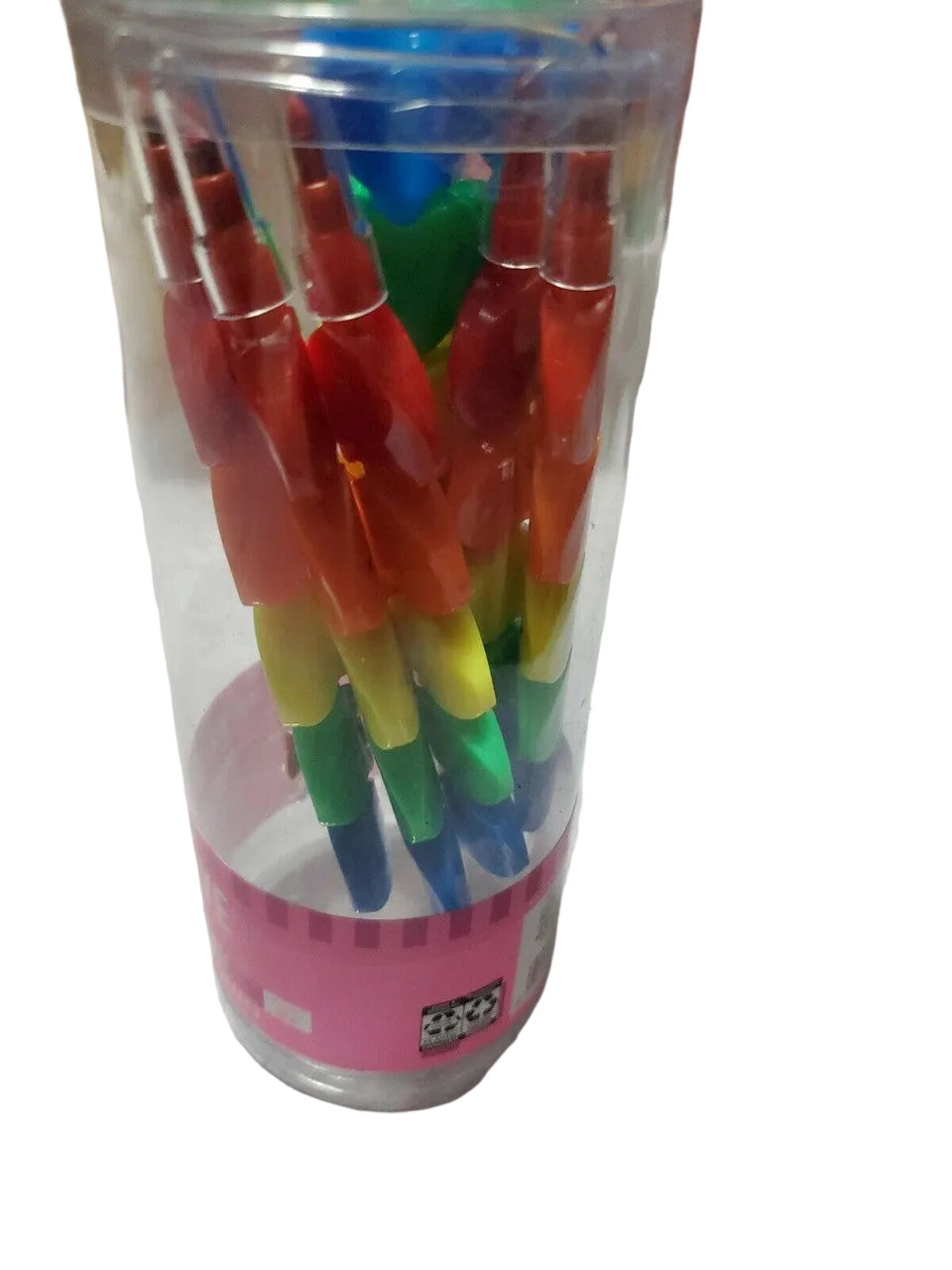 Love Is In The Air Stackable 5 Color Crayons 12pc Total Party School