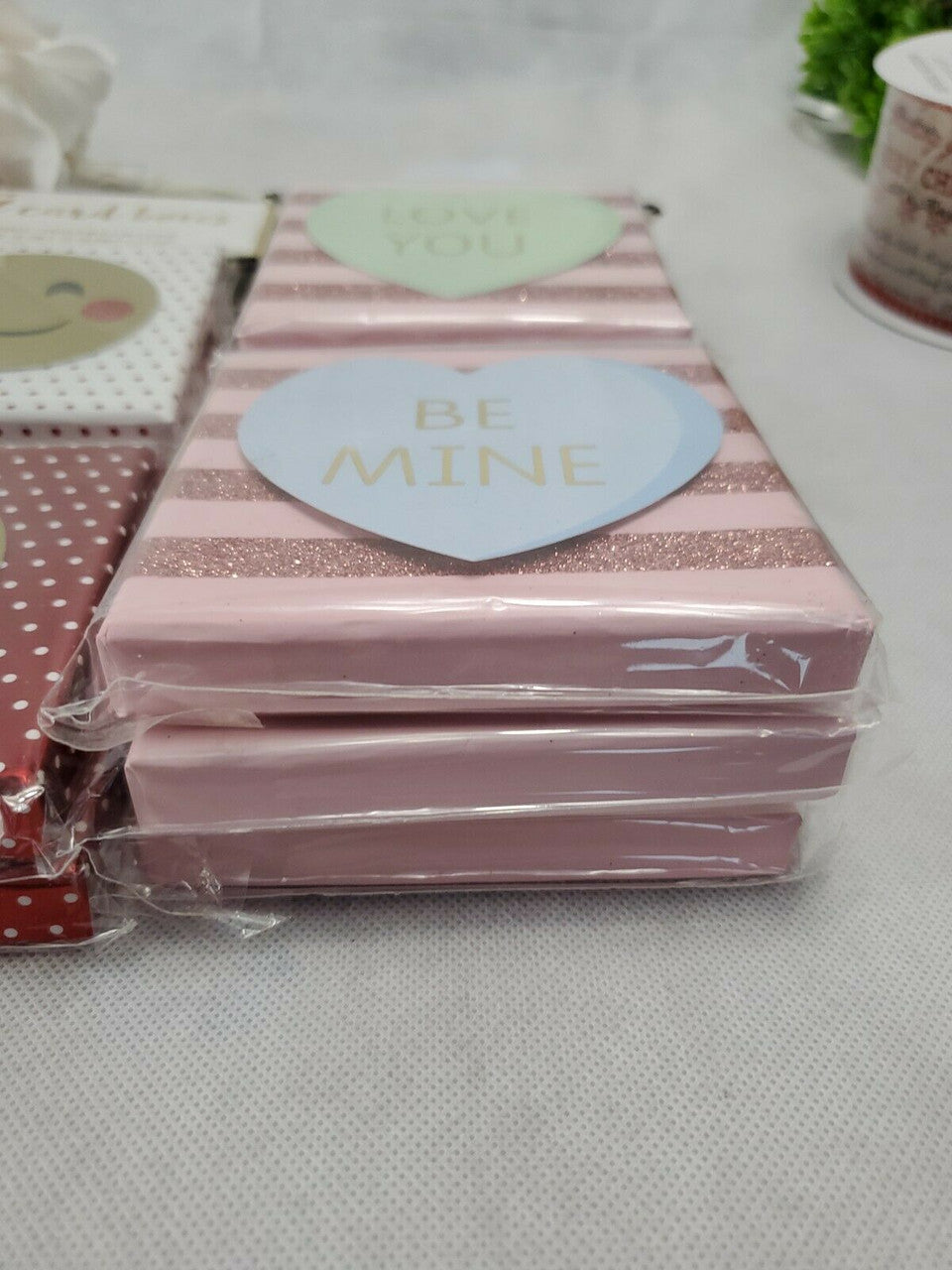 Gift Card Holder Box Lot of 8 for Birthday Valentines Holiday 4in×4in boxes