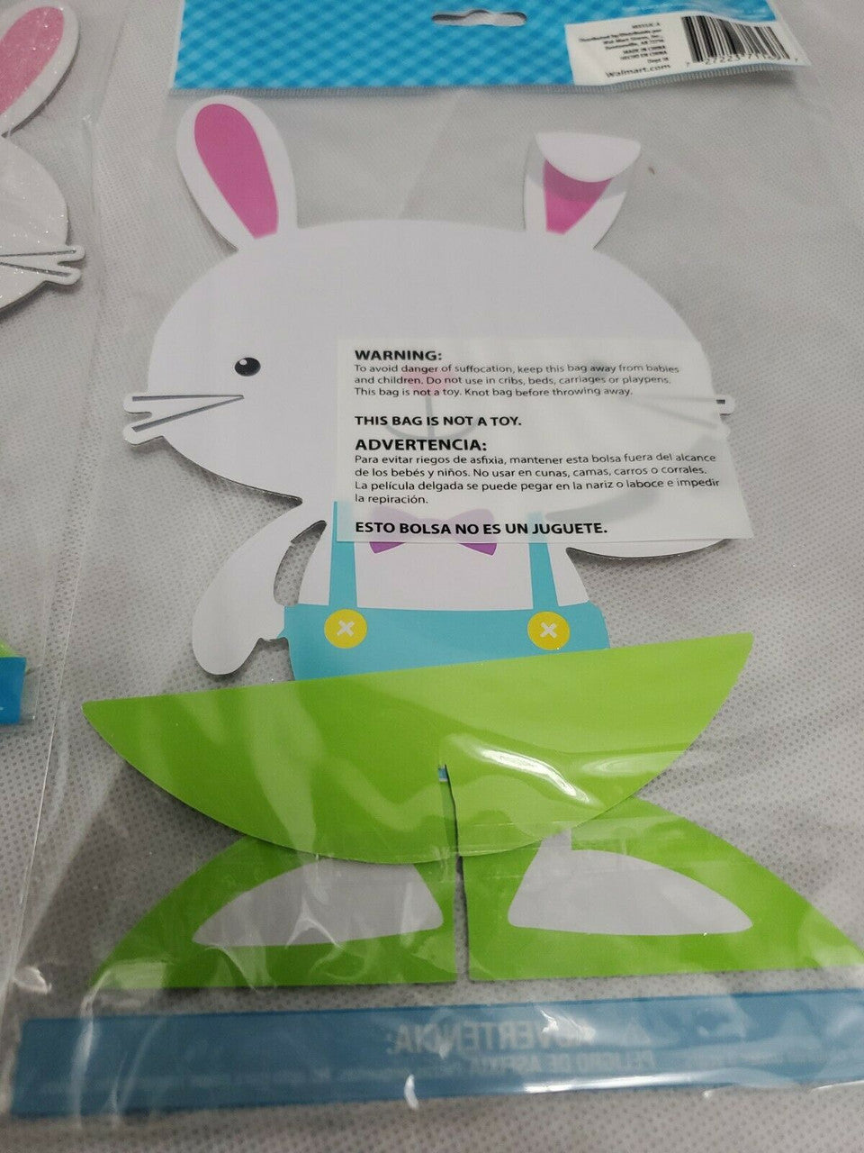 Easter Spring Table Top Decor Decorations Bunny Egg  Rabbit Lot of 7 pc