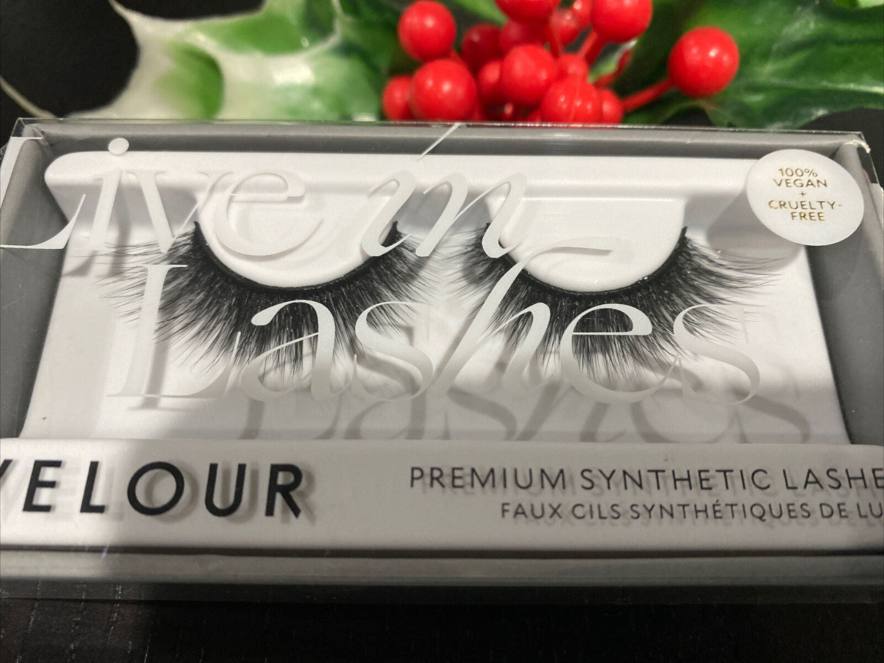 Velour Lashes 1 Pair 3-Dimensional  FLUFF N THICK Synthetic Premium