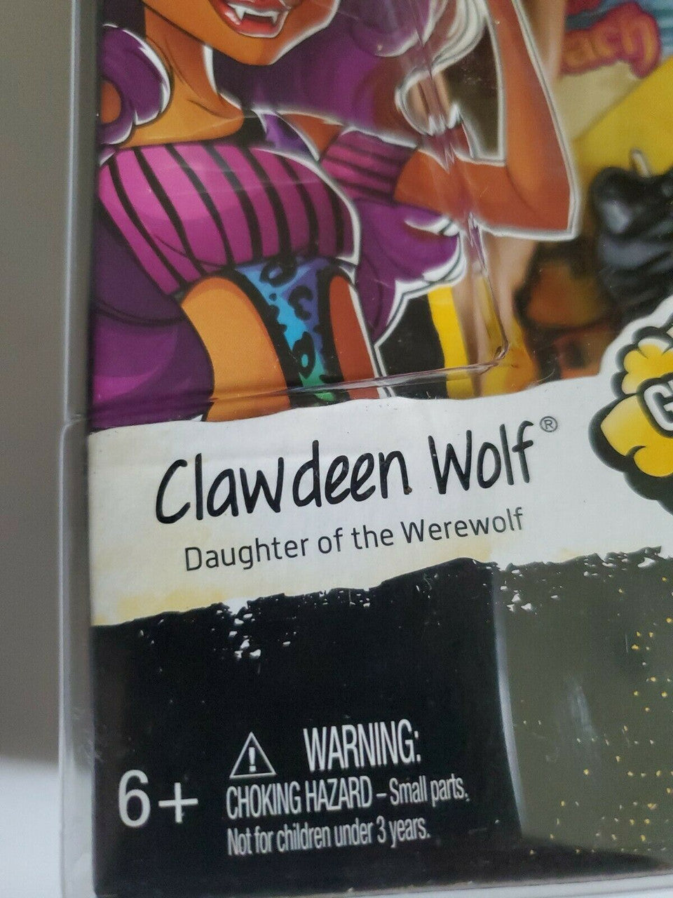 Monster High Clawdeen Wolf Doll GLOOM BEACH Bathing Suit Frisbee Werewolf