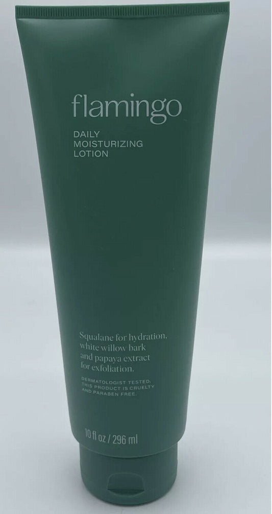 Flamingo Daily Moisturizing Lotion (2 Tubes) 10 oz Ea  Paraben Free