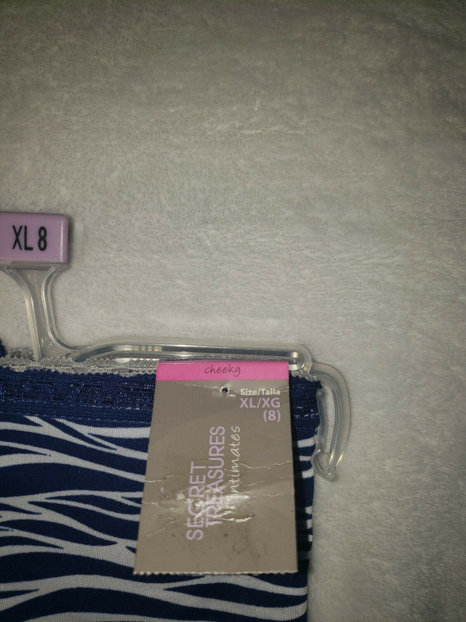 Secret Treasure Intimates XL/XG (8) Cheeky Briefs 3 Pack