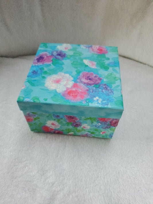 Greenbrier Co. Gift Box Hard Cardboard size 4×4×3 Nice decoration-1