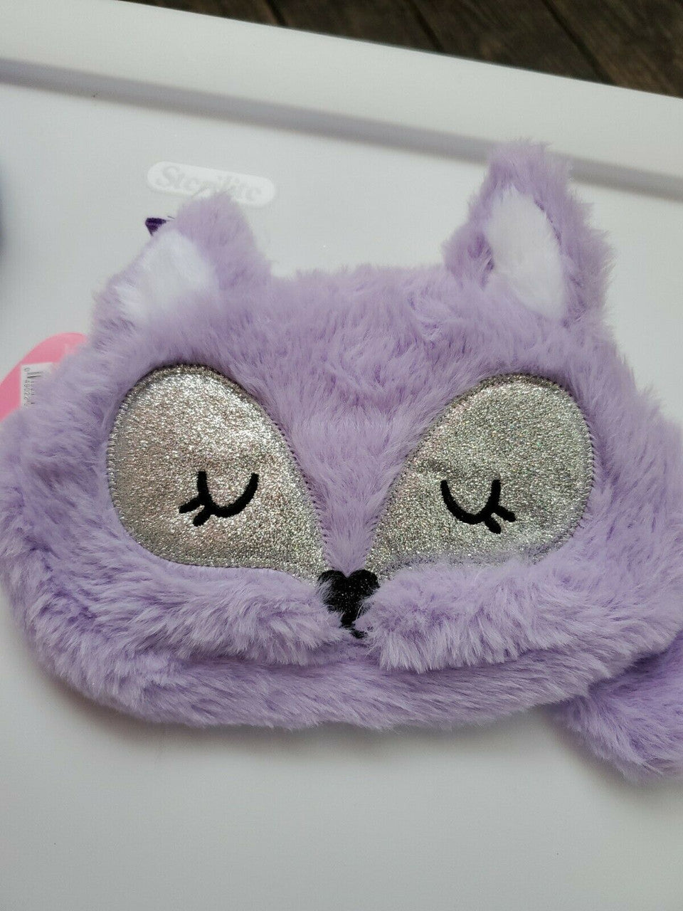 Kitten Purple Soft Plush Fanny Pack Waist Pouch Adjustable
