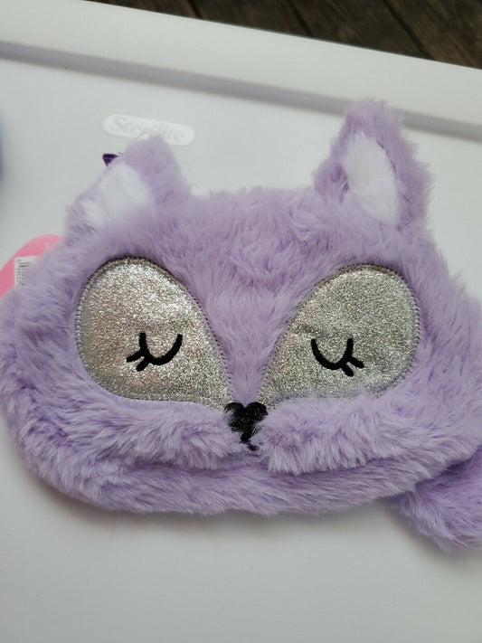 Kitten Purple Soft Plush Fanny Pack Waist Pouch Adjustable