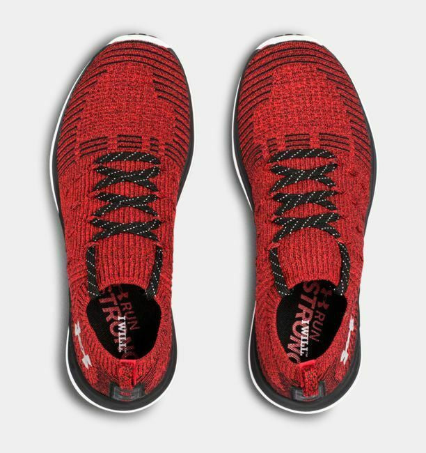 UNDER ARMOUR Women Red / Black (601) UA W Slingflex Rise Knit Running Shoes 5