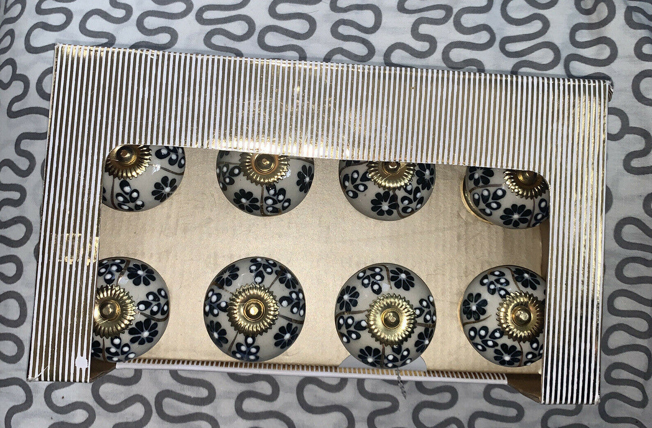 Casa Decor Set of 8 Drawer Pulls handmade in India