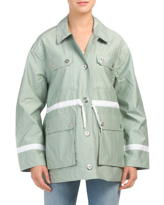 Hunter Original Women Waterproof Refined Garden Jacket Sea Spray M Rain Coat