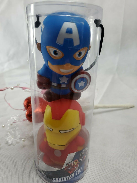 Marvel Avengers Captain America Iron Man Water Squirter Toys Pool Beach Bath