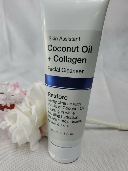 Skin Assistant Facial Cleanser Coconut Oil+Collagen 236 ml