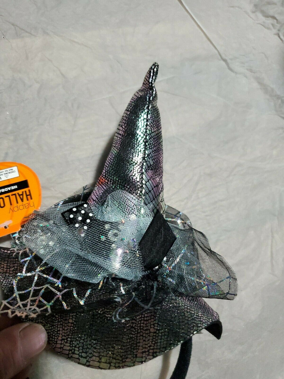 Happy Halloween Headband Age 3+ Color Black