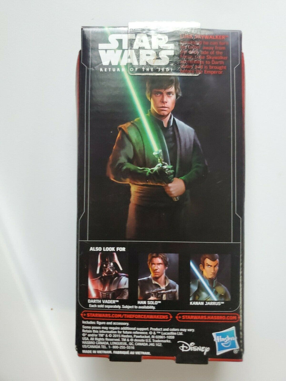 Star Wars Luke Skywalker 6-Inch Action Figures by Disney & Hasbro