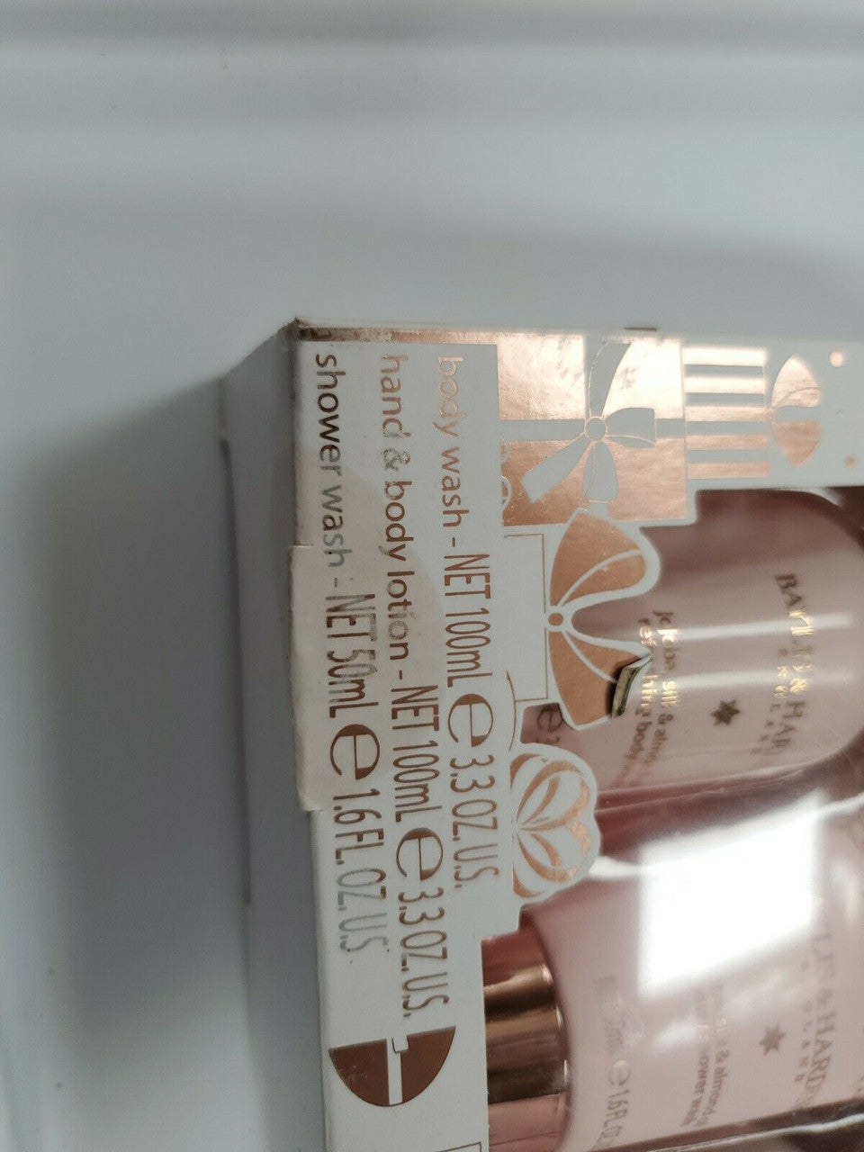 3 Baylis & Harding ENGLAND Jojoba Silk Almond Oil Shower Body Hand Wash Gift Set