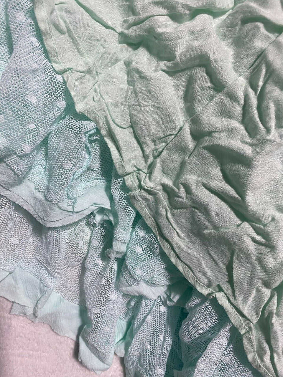 Paper Heart Australian Brand Juniors Mini Skirt Size 8 MINT beach ocean