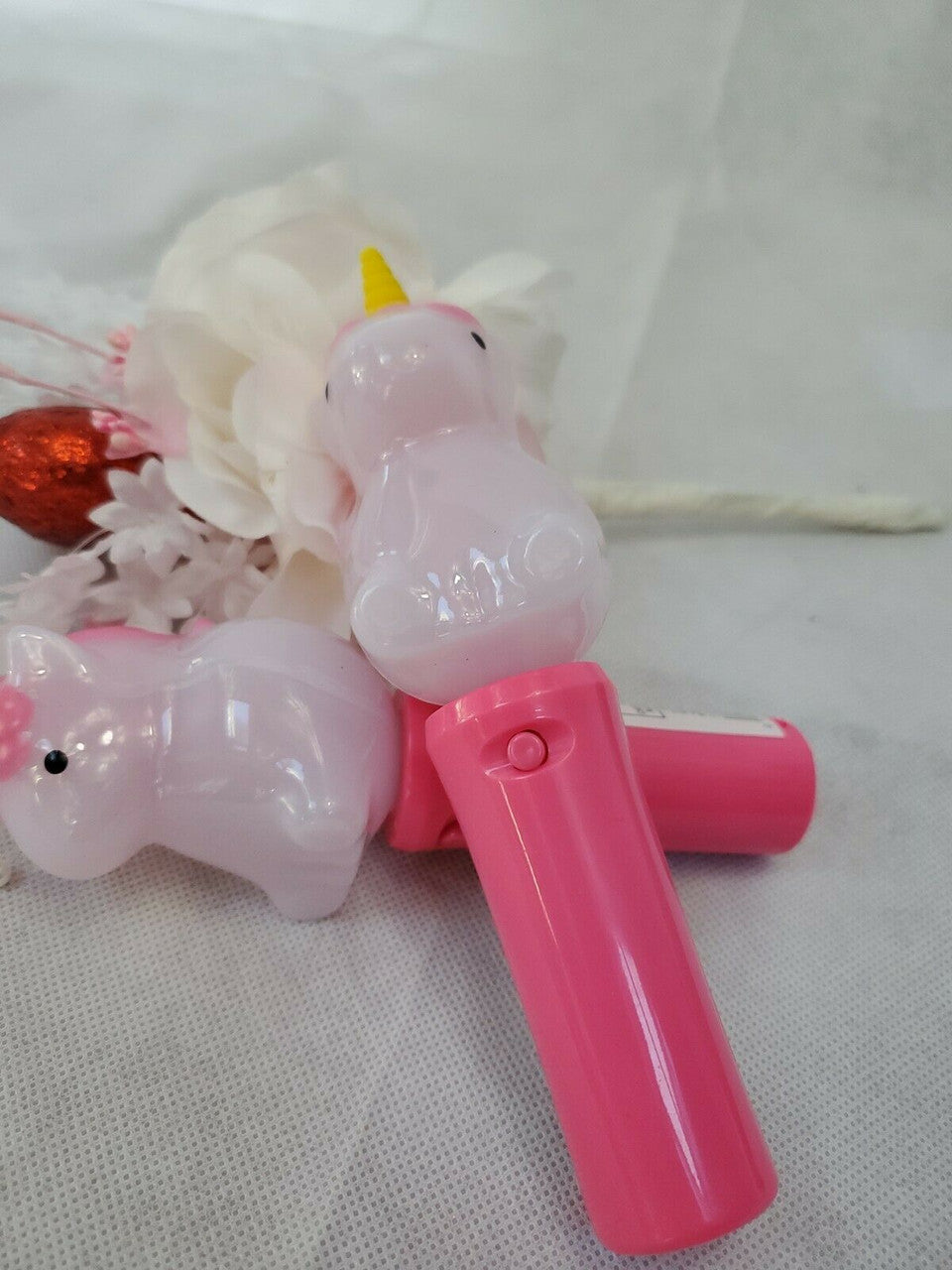 CoolLite Light Up Spinner Toy Unicorn  Battery OP Hand Held 3+ Lot of 2