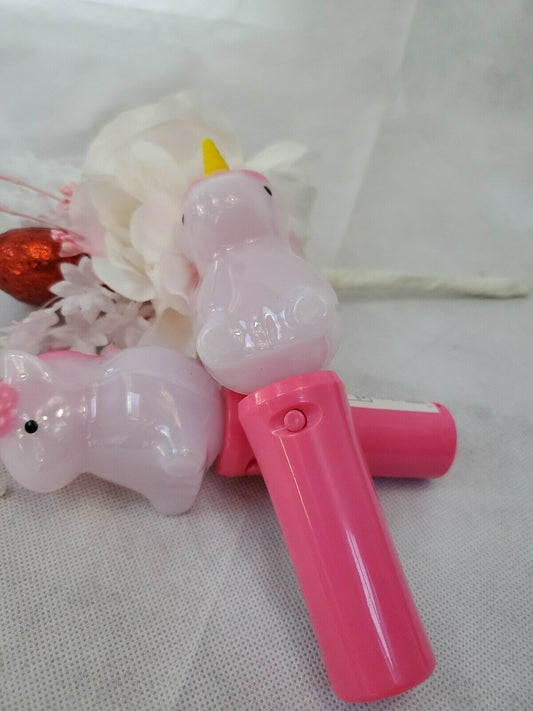 CoolLite Light Up Spinner Toy Unicorn  Battery OP Hand Held 3+ Lot of 2