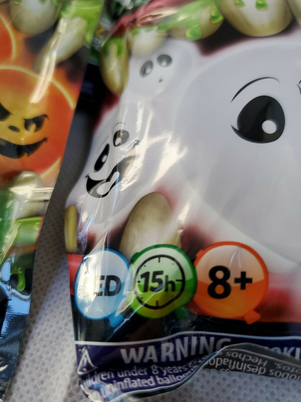Illooms Led Balloons Light Up Balloons Halloween Ghost Lot of 5 packages
