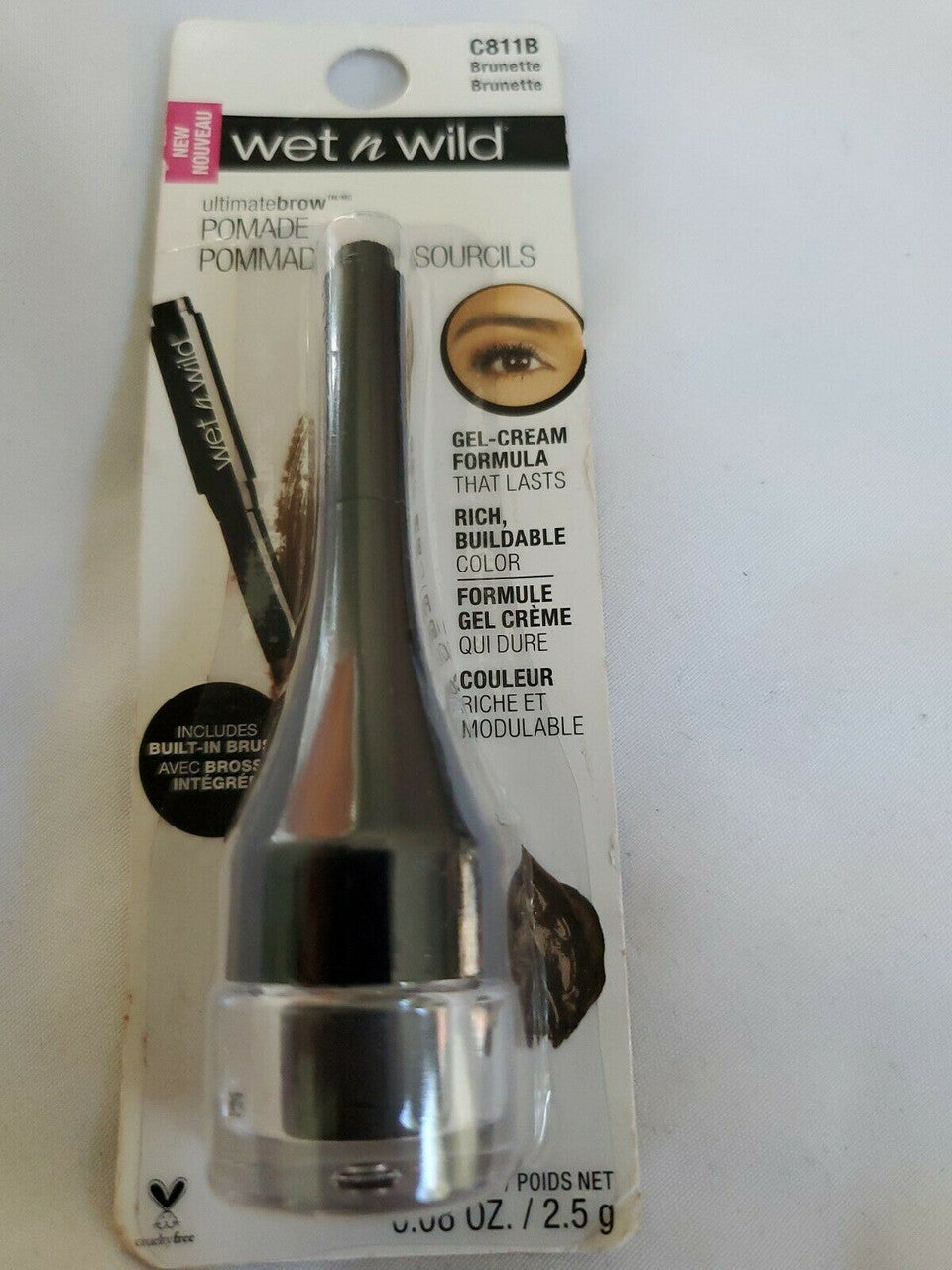 Wet n Wild Ultimate Brow Pomade C811B Brunette
