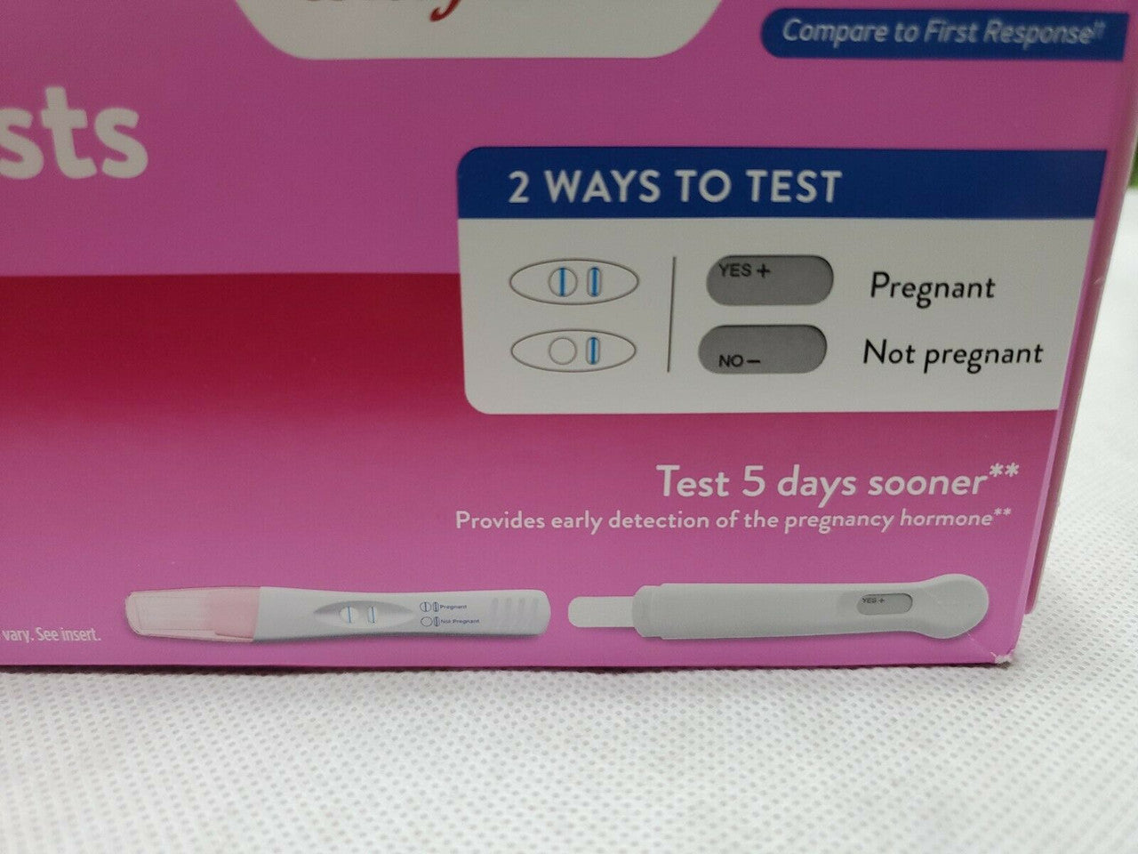WALGREENS DIGITAL PREGNANCY TEST-2 TESTS IN BOX EXP 11/30/2023 Lot 2 packages