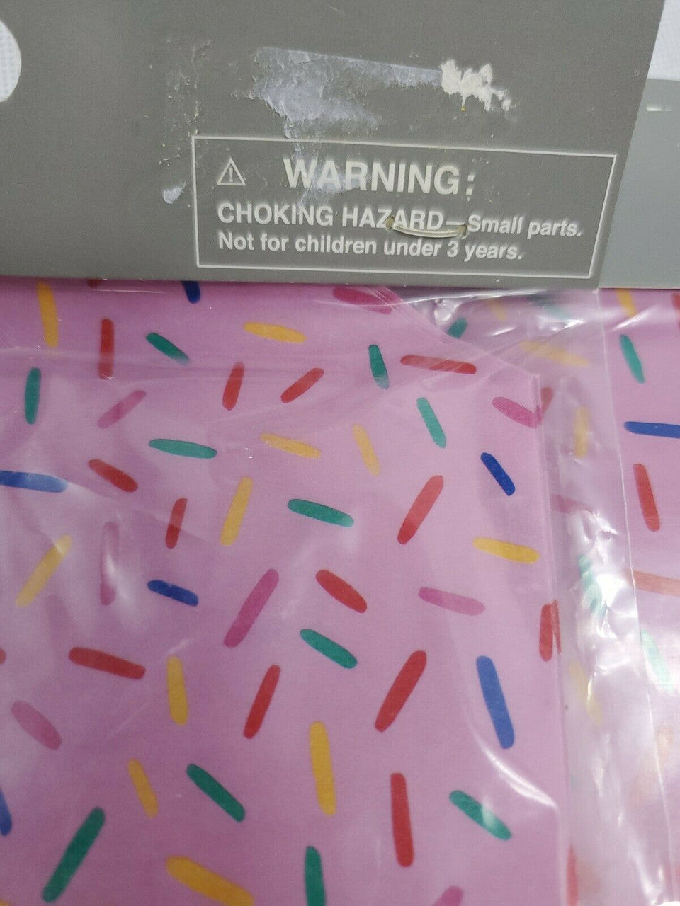 SPRITZ Favor Bag Kits: Red White Bags 6 Stripe Party Wood Clips Tape Lot of 4
