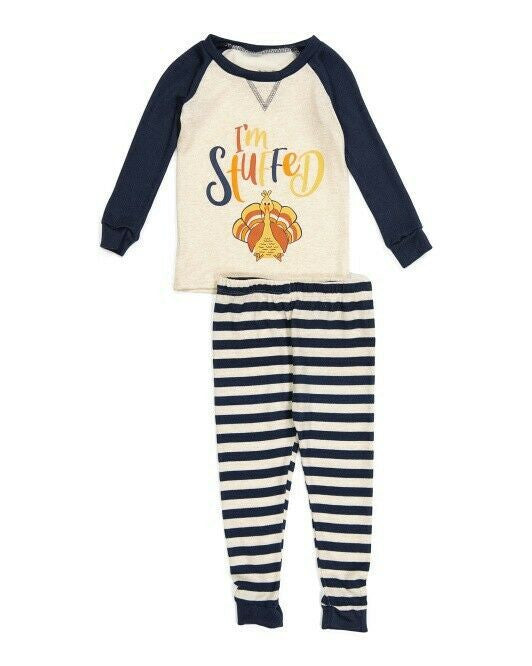 PJ ESSENTIALS Infant Boy Hacci 2pc Sleep Set 12M