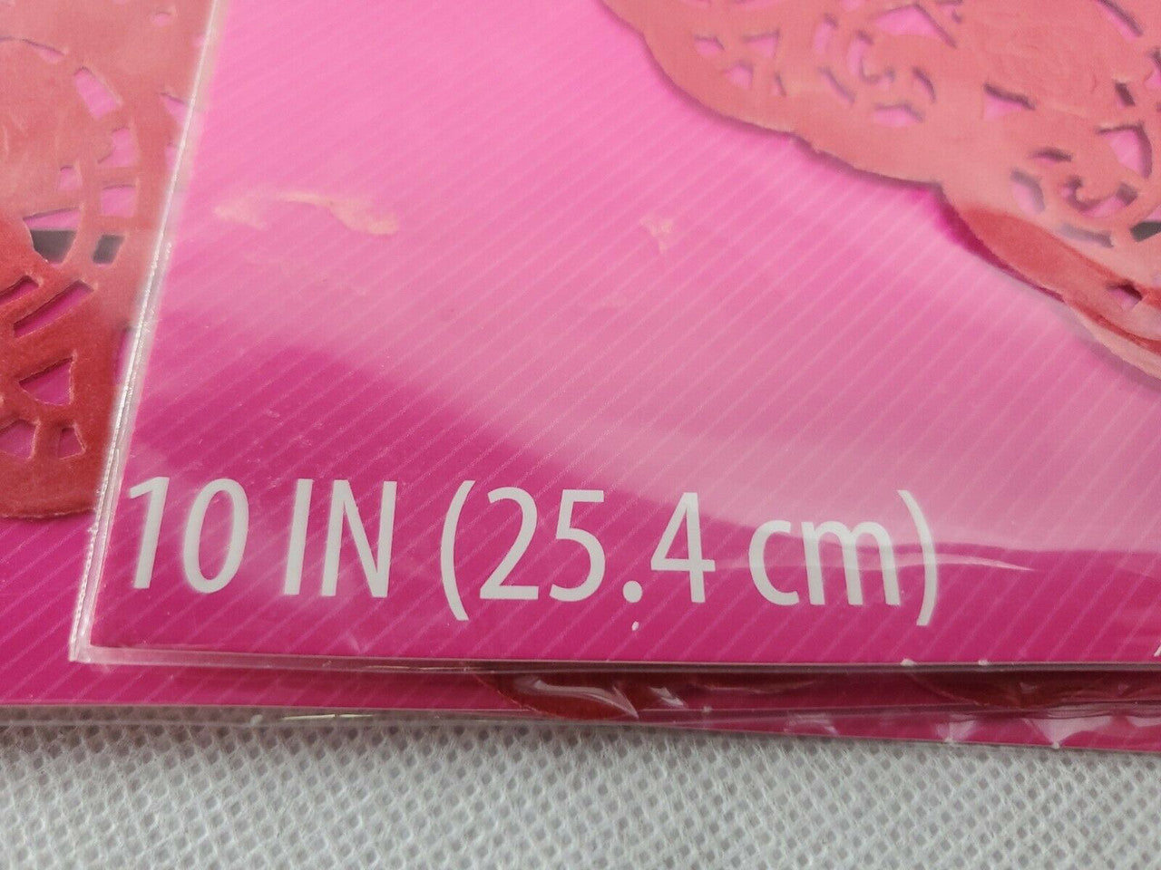 Way To Celebrate It 36 Paper Valentine’s Day Doilies Embellishments 10 inches