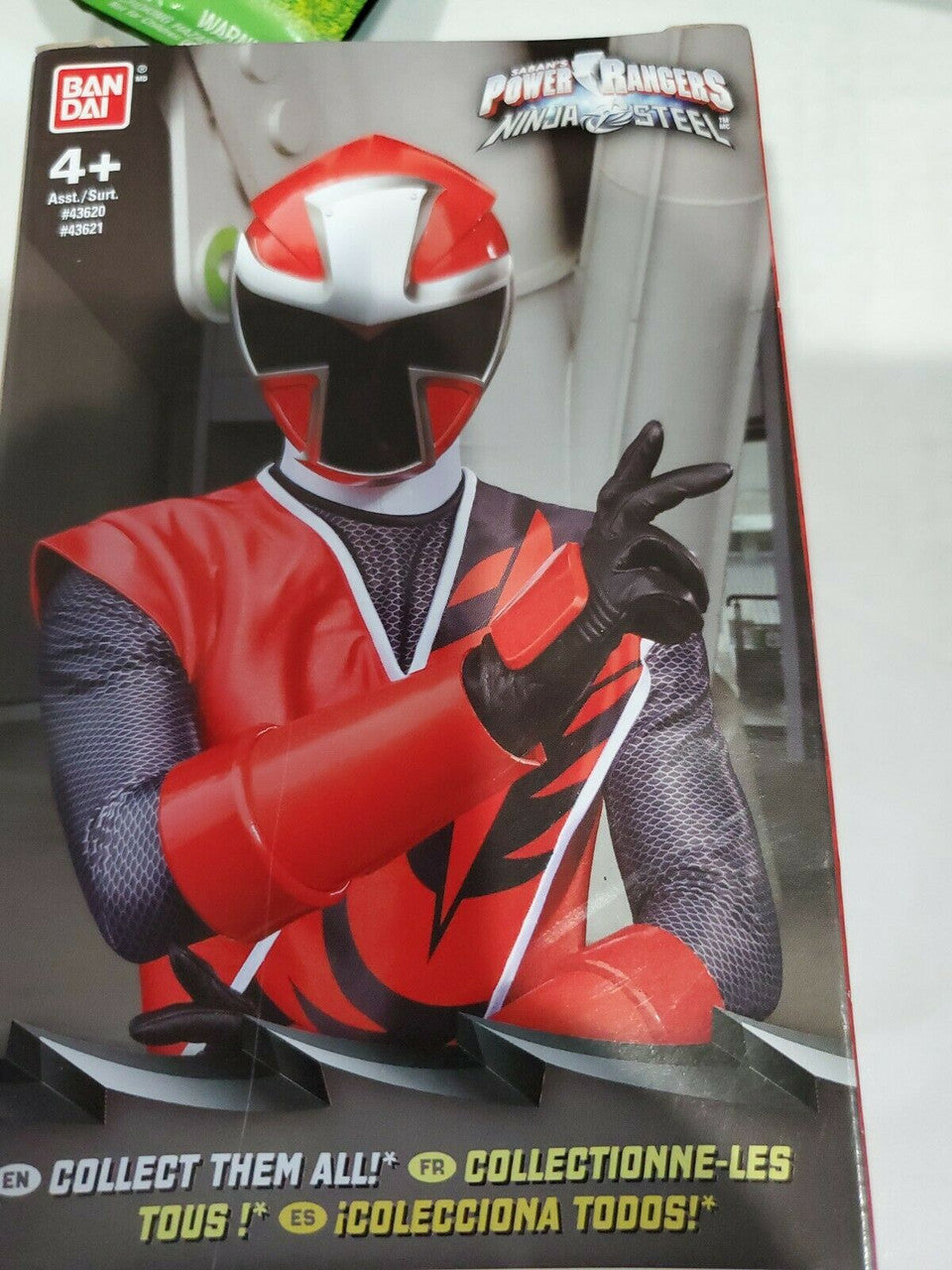 Power Rangers Ninja Steel Red Ranger 12" Action Figure 2016  Bandai SCG Toy