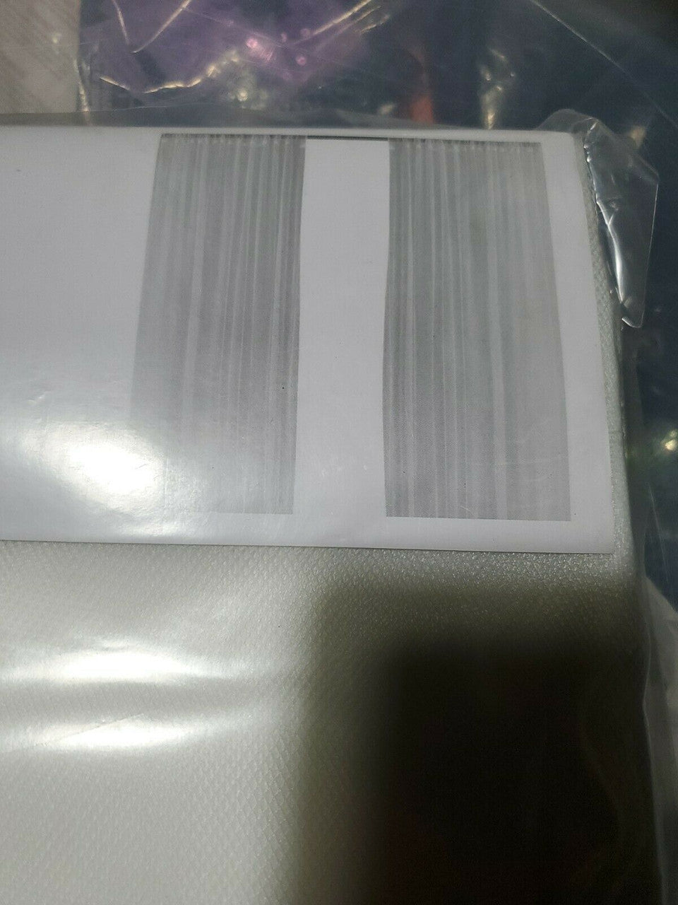 IKEA LILL Curtains Sheer Net White 2 Panels 110x98" Canopy Room Divider