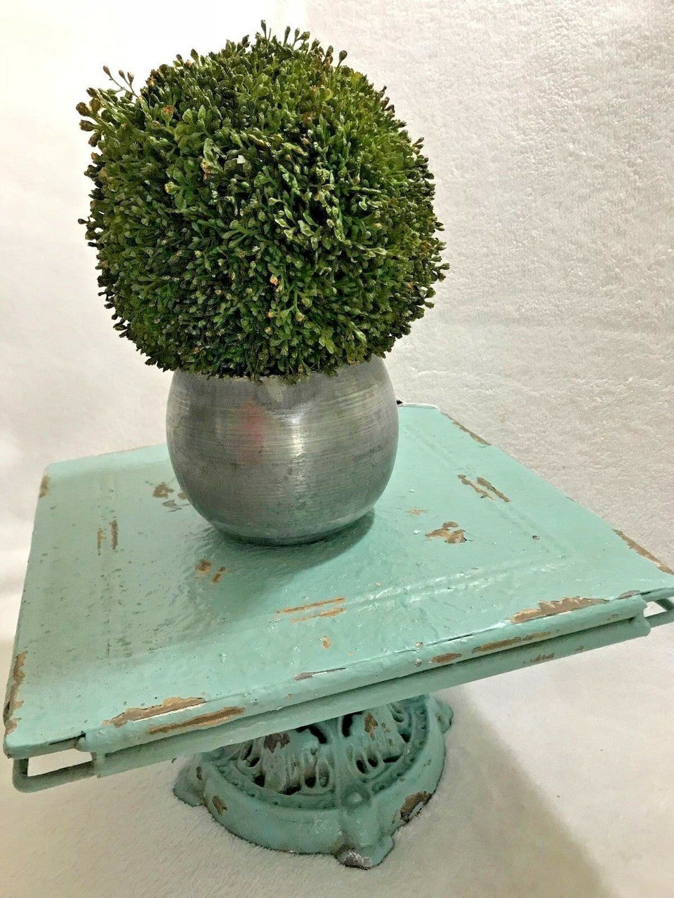 6" Kissing Ball Artificial Green Sedum Pomander Wedding Centerpiece Decor