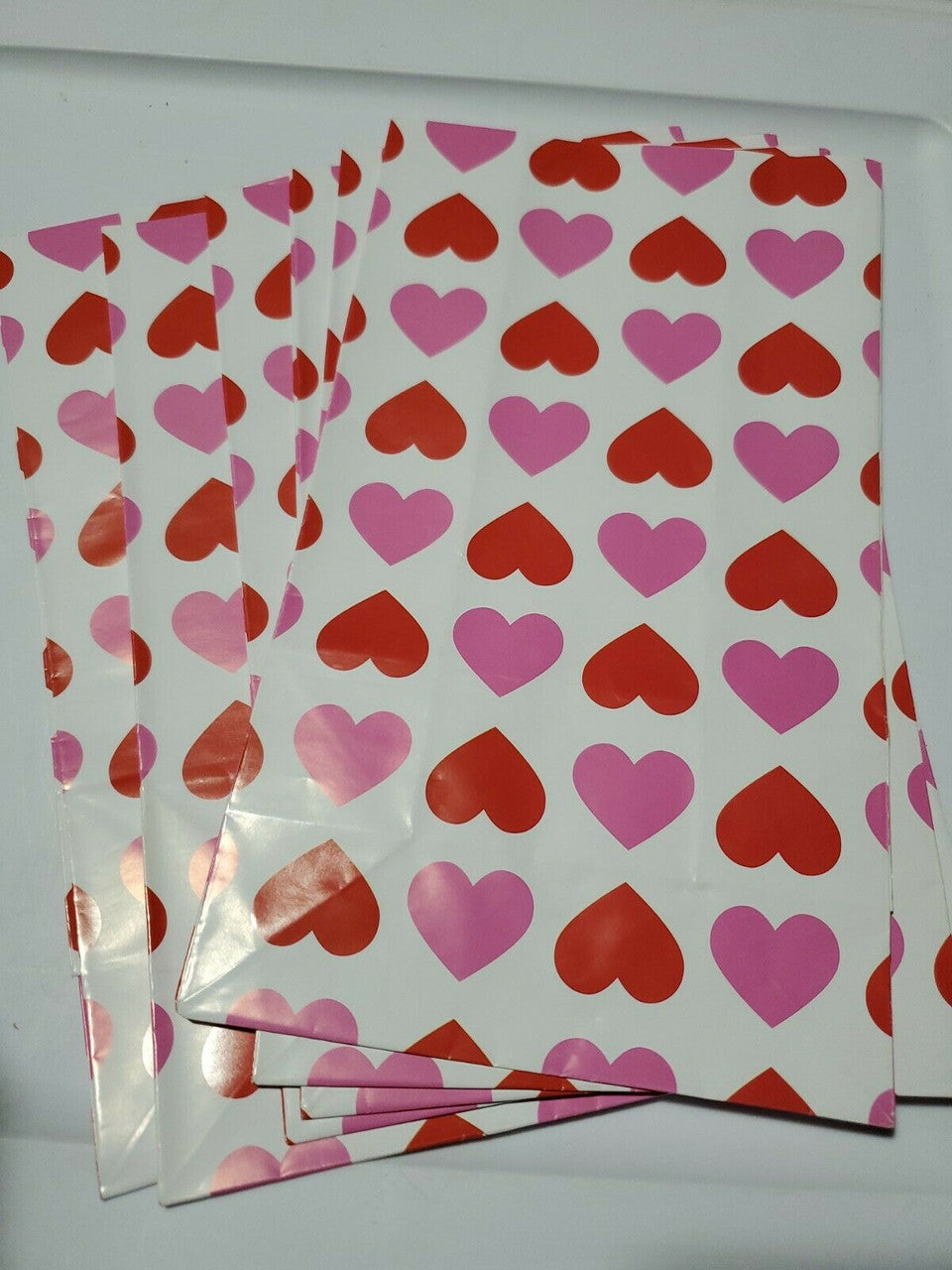 Valentines Day Gift Sacks Mini Treat Bags 6 Paper Bags