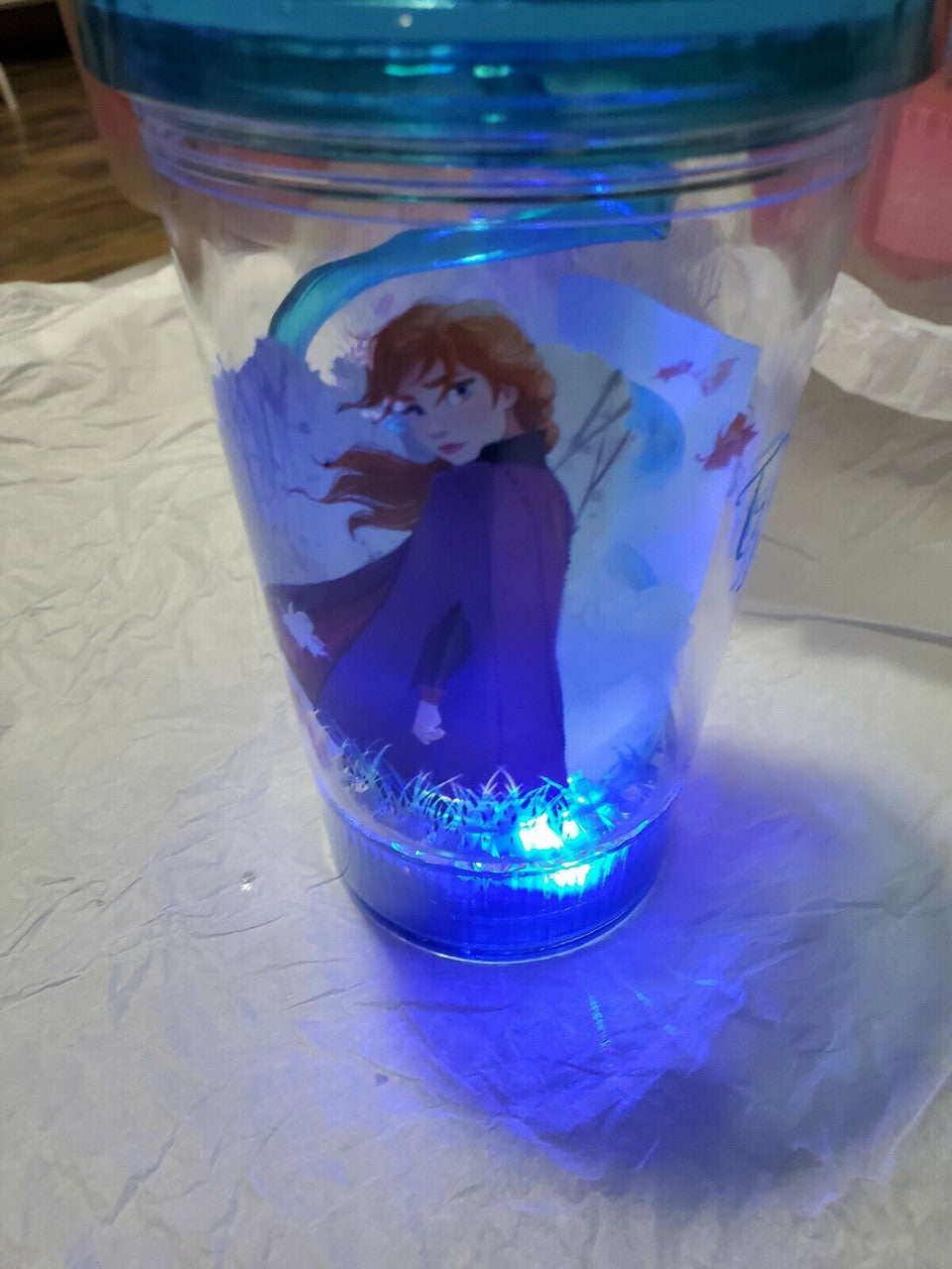 Flashing Dome Cup Frozen Lights up New Disney 3+