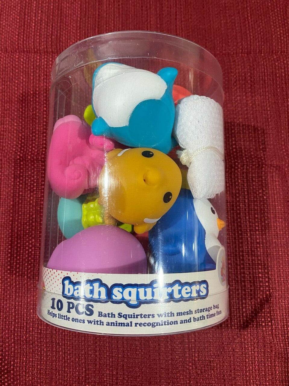 BRAND NEW- PLAYRIGHT 10 PACK OCEAN PALS- BPA FREE Bath/Pool Squirters -6+ Months