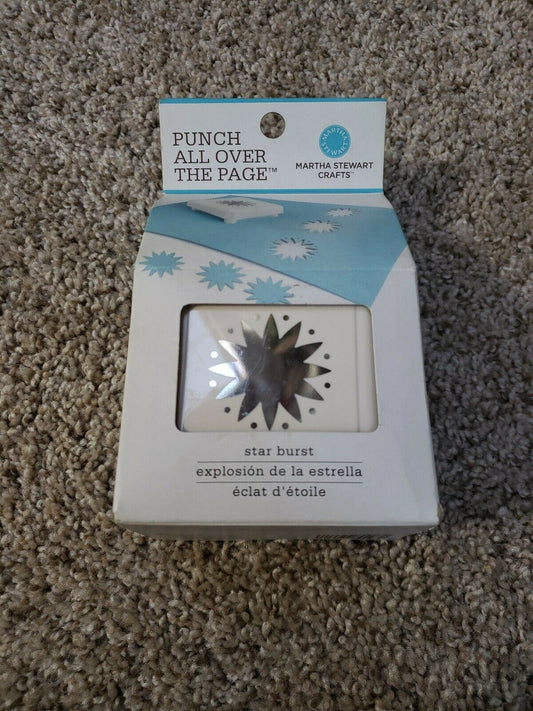 STAR BURST Martha Stewart Punch All Over the Page