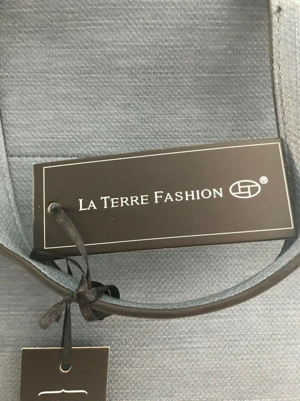 La Terre Fashion 3 bag set blue vegan leather