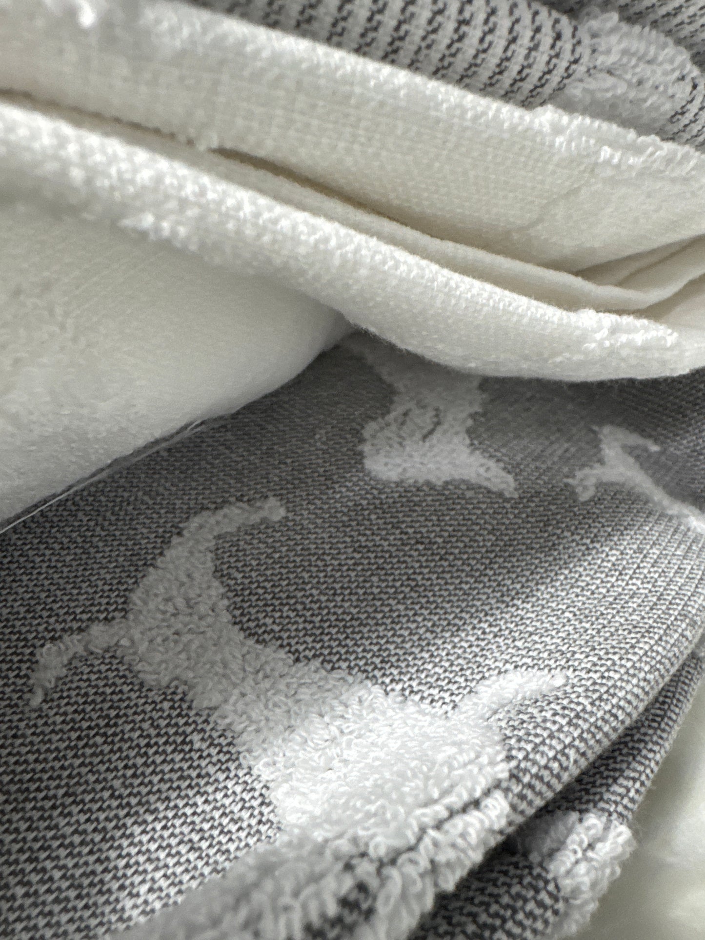 Set of 3 Oversized Turkish Cotton Towels – 20” x 30” with Dogs Design