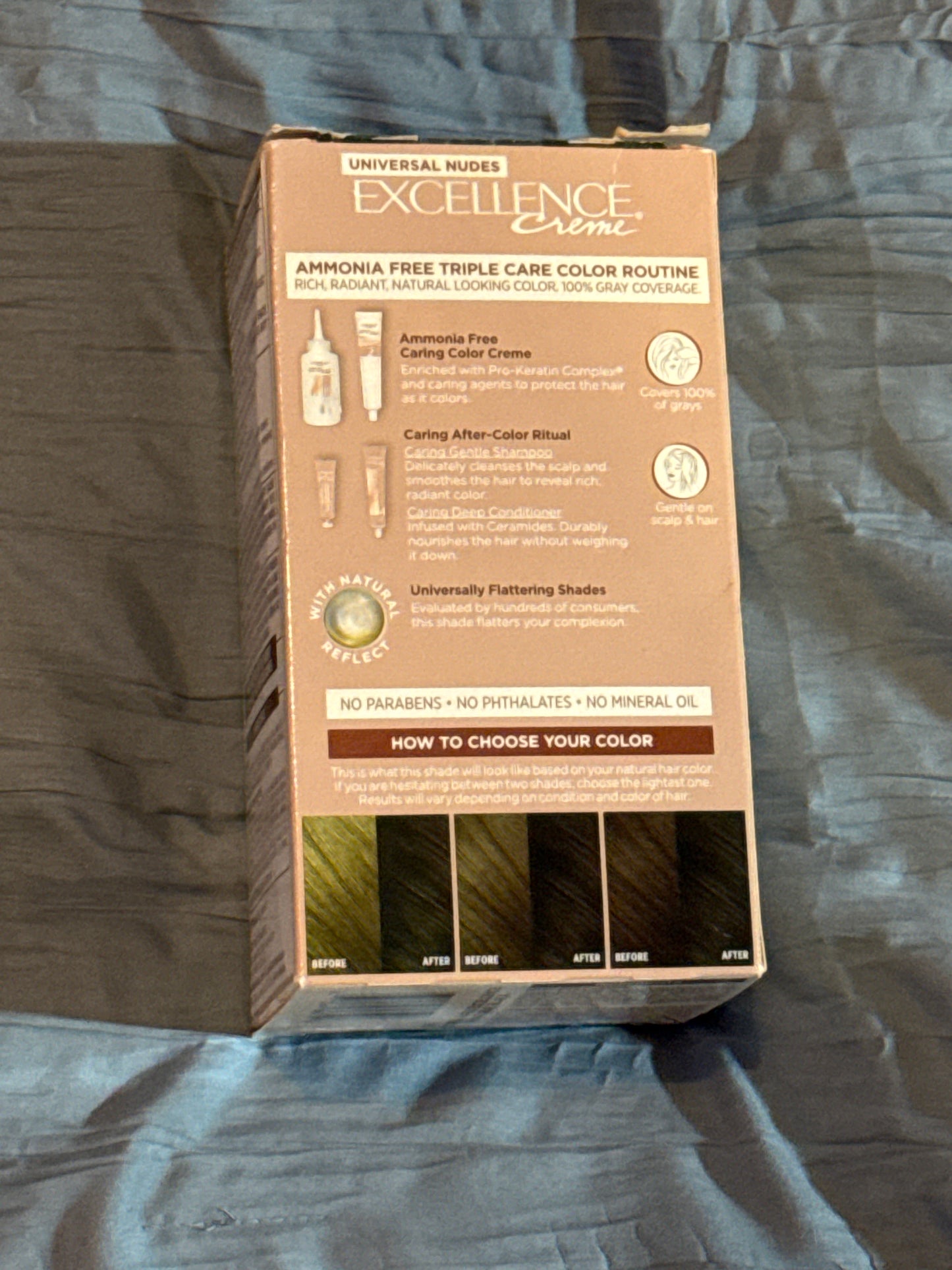 L’Oréal 1N hair color ammonia free