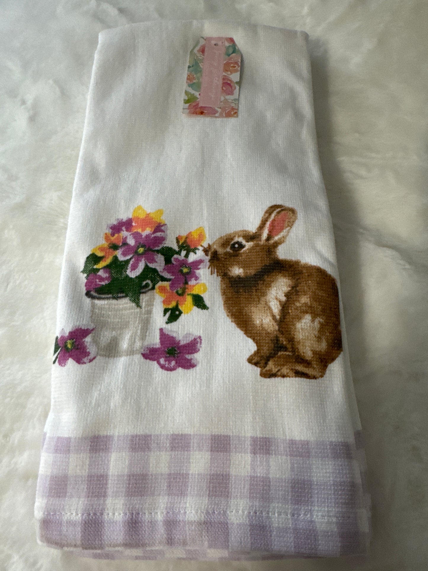 Set of 2 Spring Kitchen Towels – 100% Cotton, 18” x 28” | Seasonal Décor