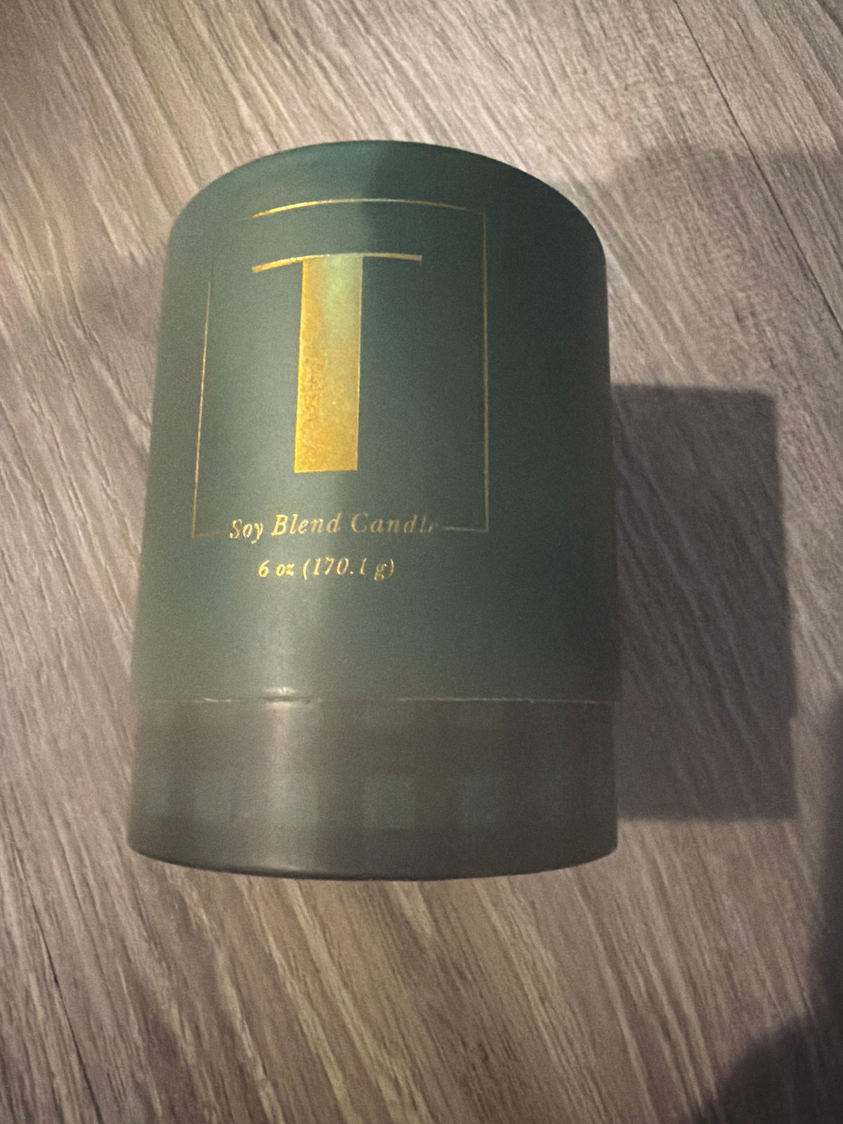 Modern Expressions Letter T Monogram Soy Blend Candle, 6 oz