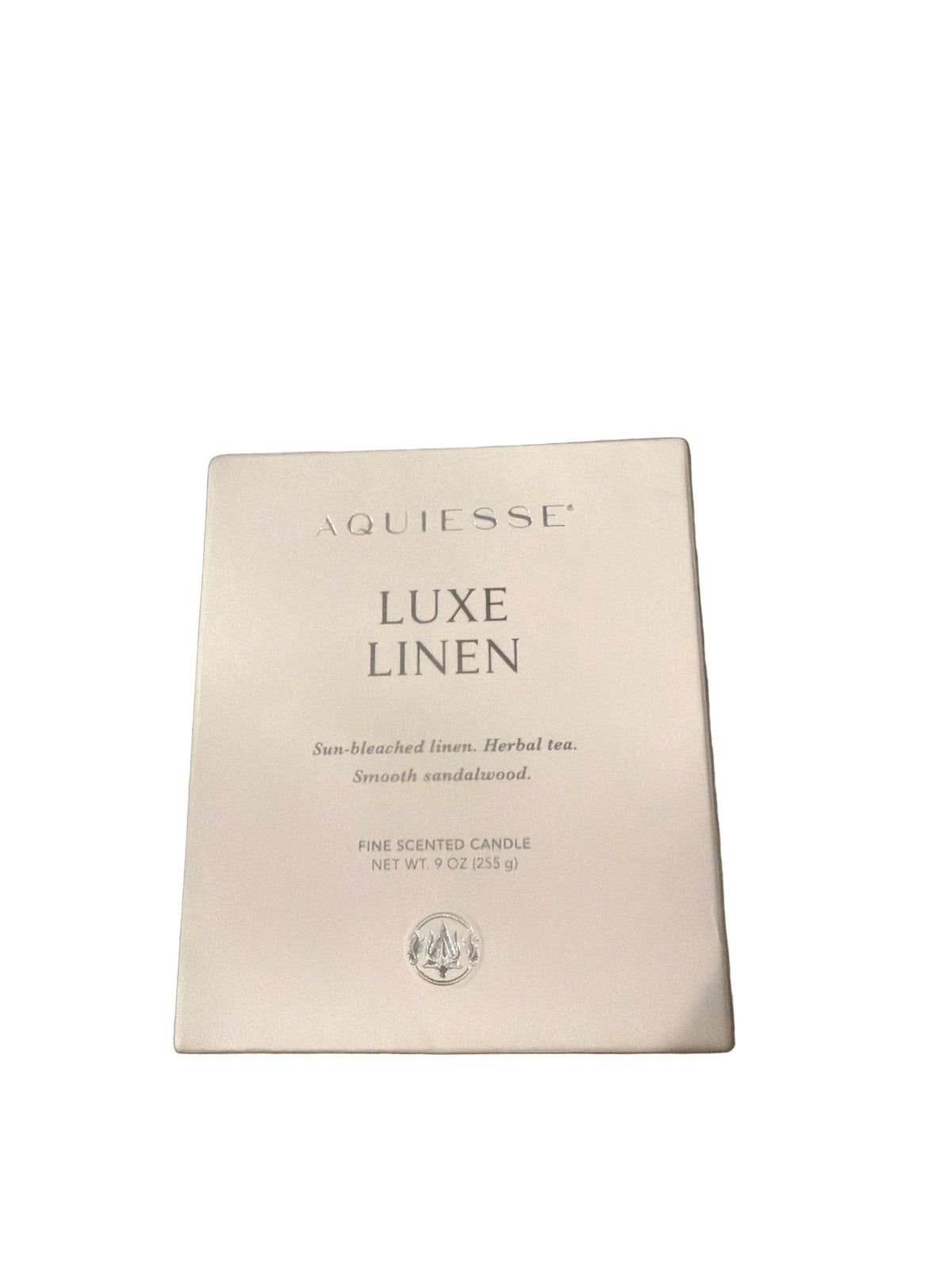 Aquiesse Luxe Linen Scented Candle – 9 oz / 255 g