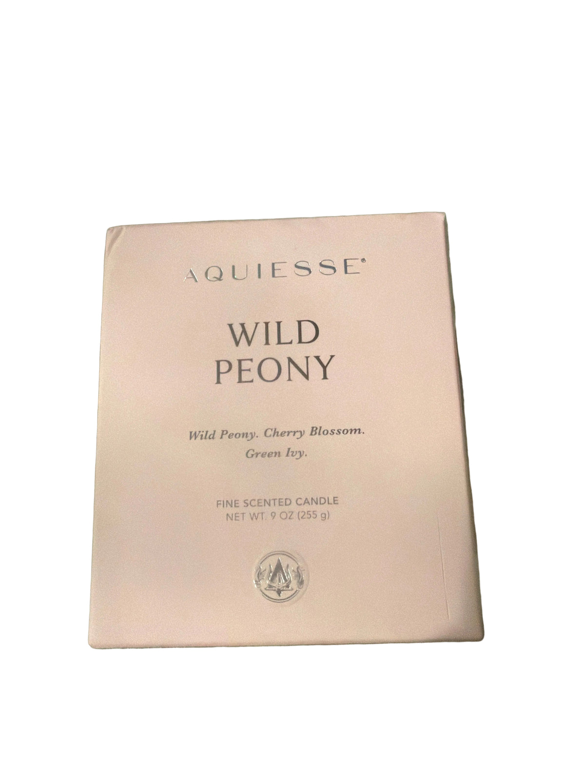 Aquiesse Wild Peony Scented Candle – 9 oz / 255 g