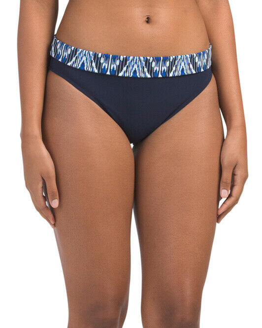 Swim Bottom size 14 or 10 PROFILE BY GOTTEX Java Print NAVY