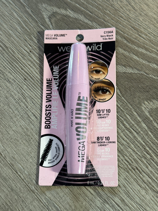 Wet n Wild Mega Volume Mascara C156A Very Black ~ BRAND NEW - SEALED