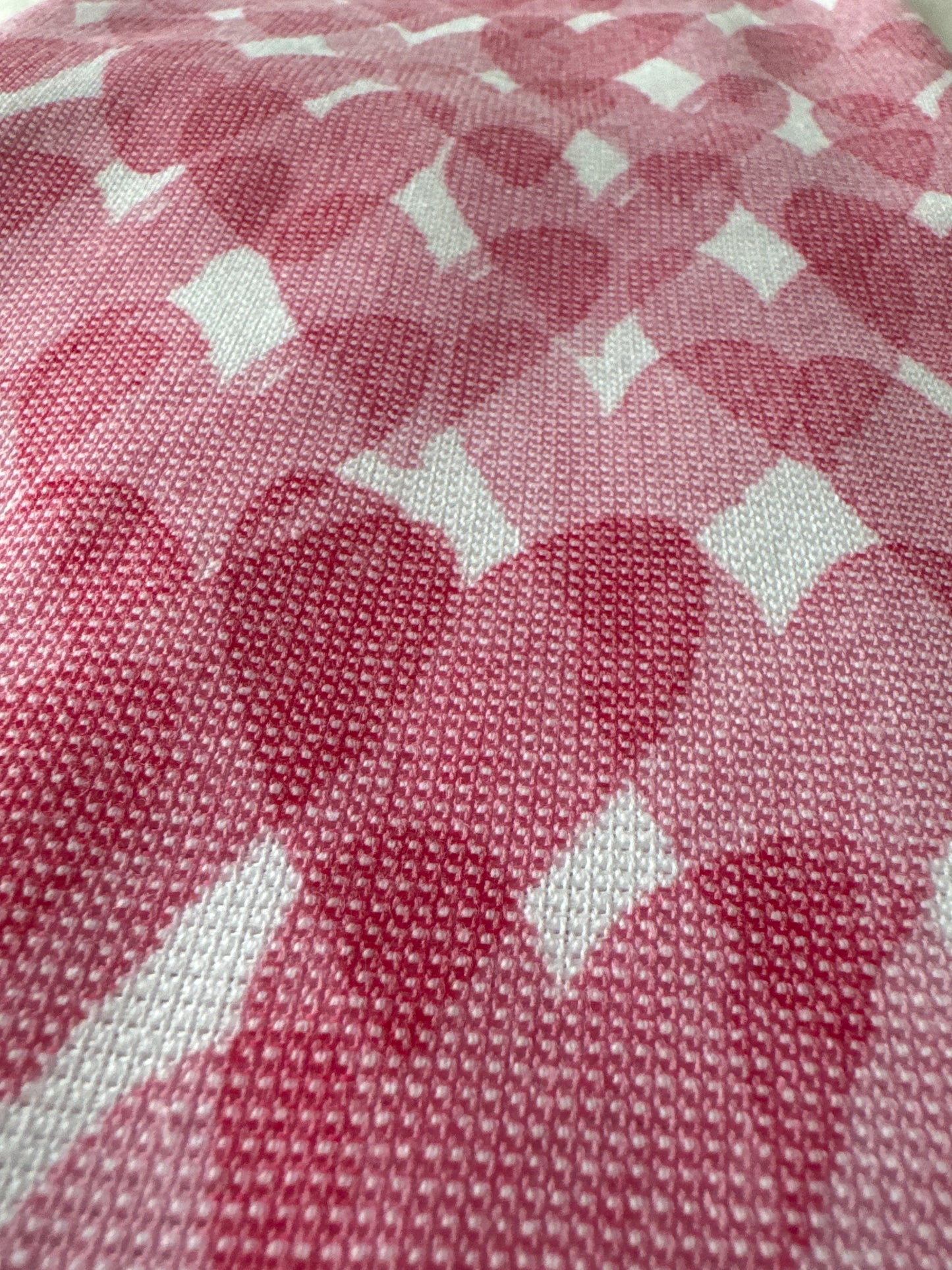 Set of 2 Oversized Turkish Cotton Kitchen Towels | Valentine's Day Collection, 20"x30"