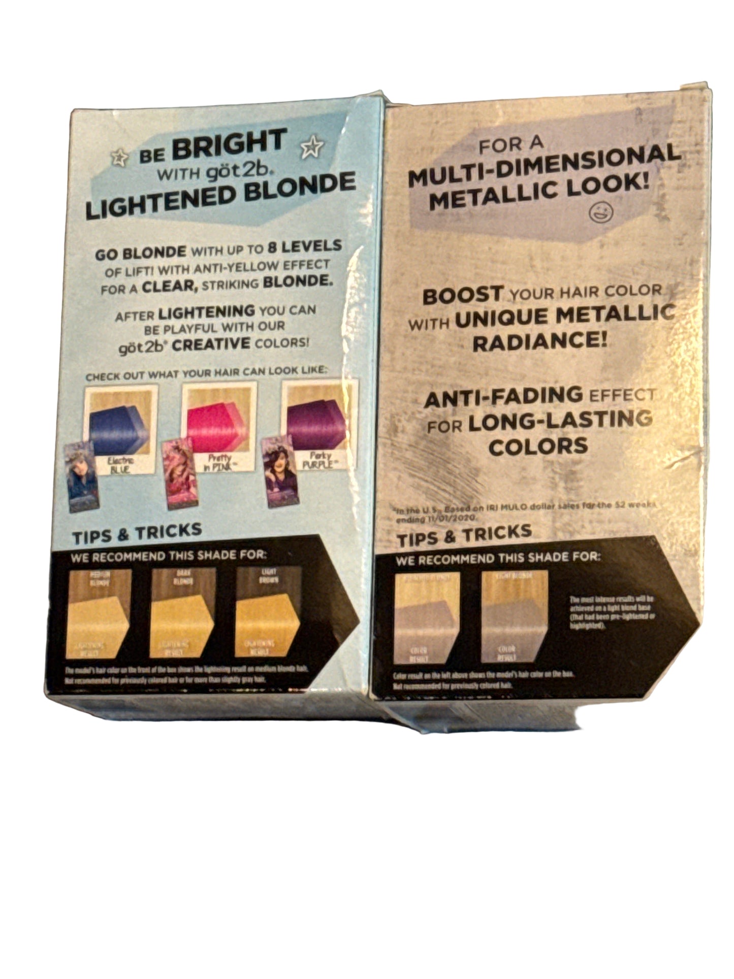 Got2b lightened and metallics