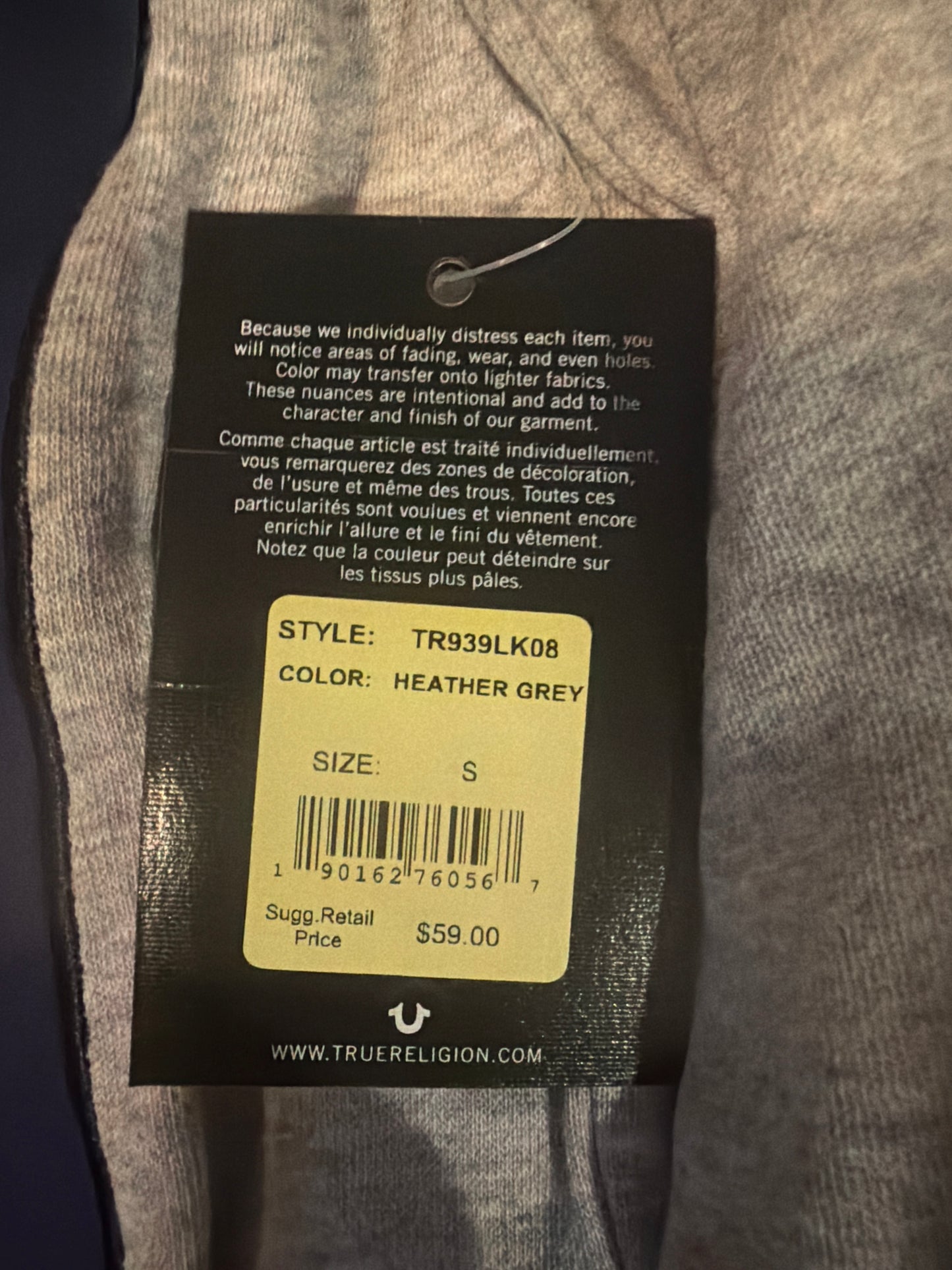 Juniors Logo Graphic Sweatshirt Heather Grey Size S