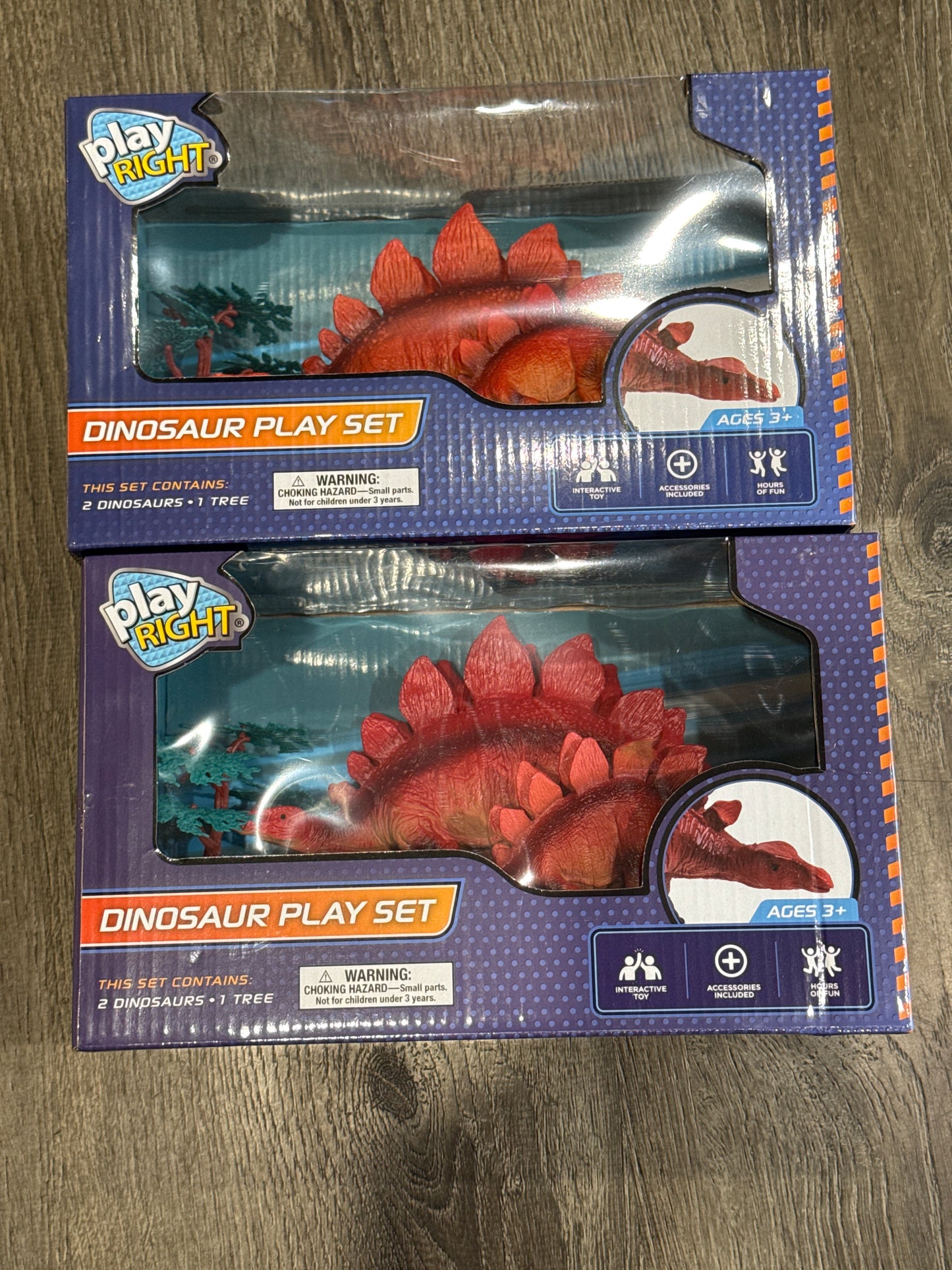 Play RightStegosaurs Dinosaurs W/Tree Interactive Sets